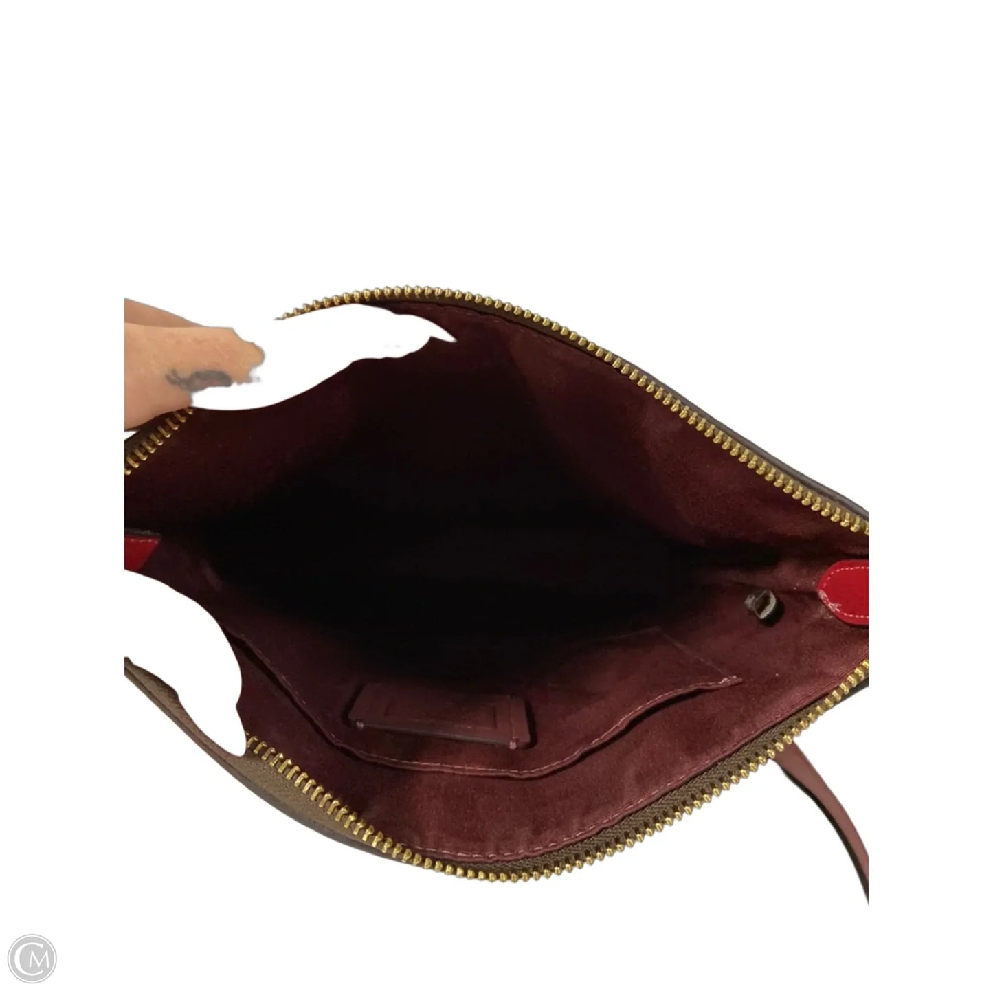 Crossbody Designer By Coach, Size: Medium