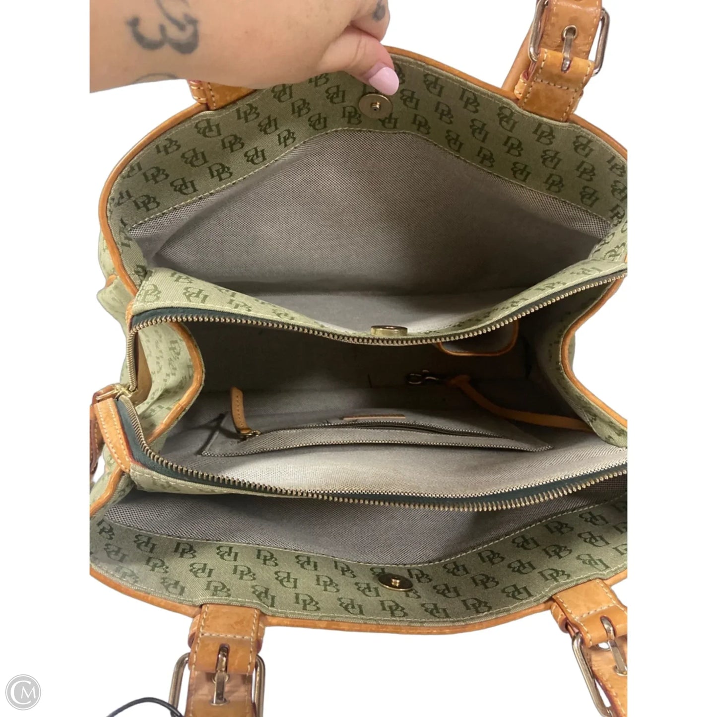 Handbag Designer By Dooney And Bourke, Size: Large
