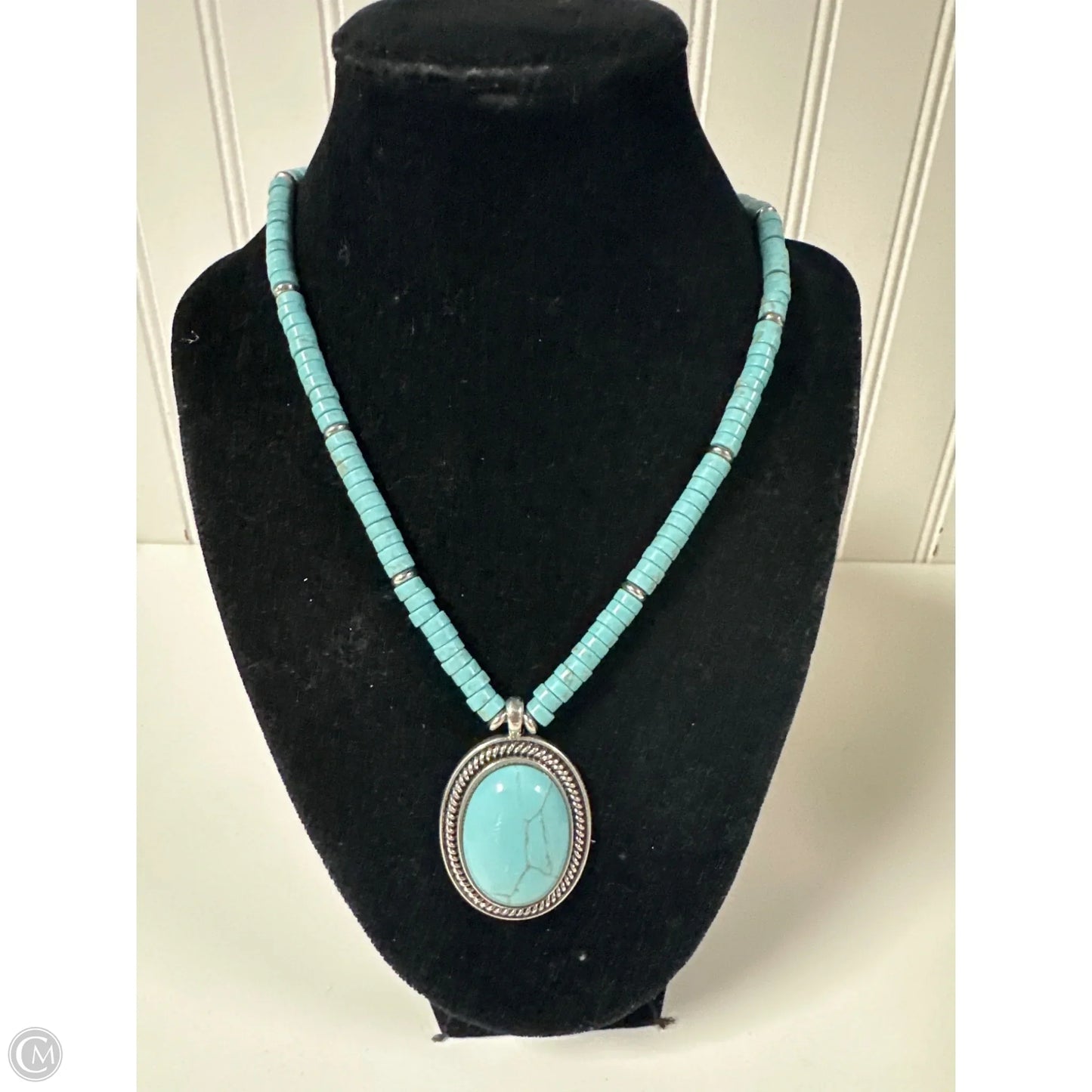 Necklace Pendant By Chaps, Size: 1