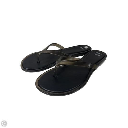 Sandals Flip Flops By Shade & Shore In Black, Size: 9