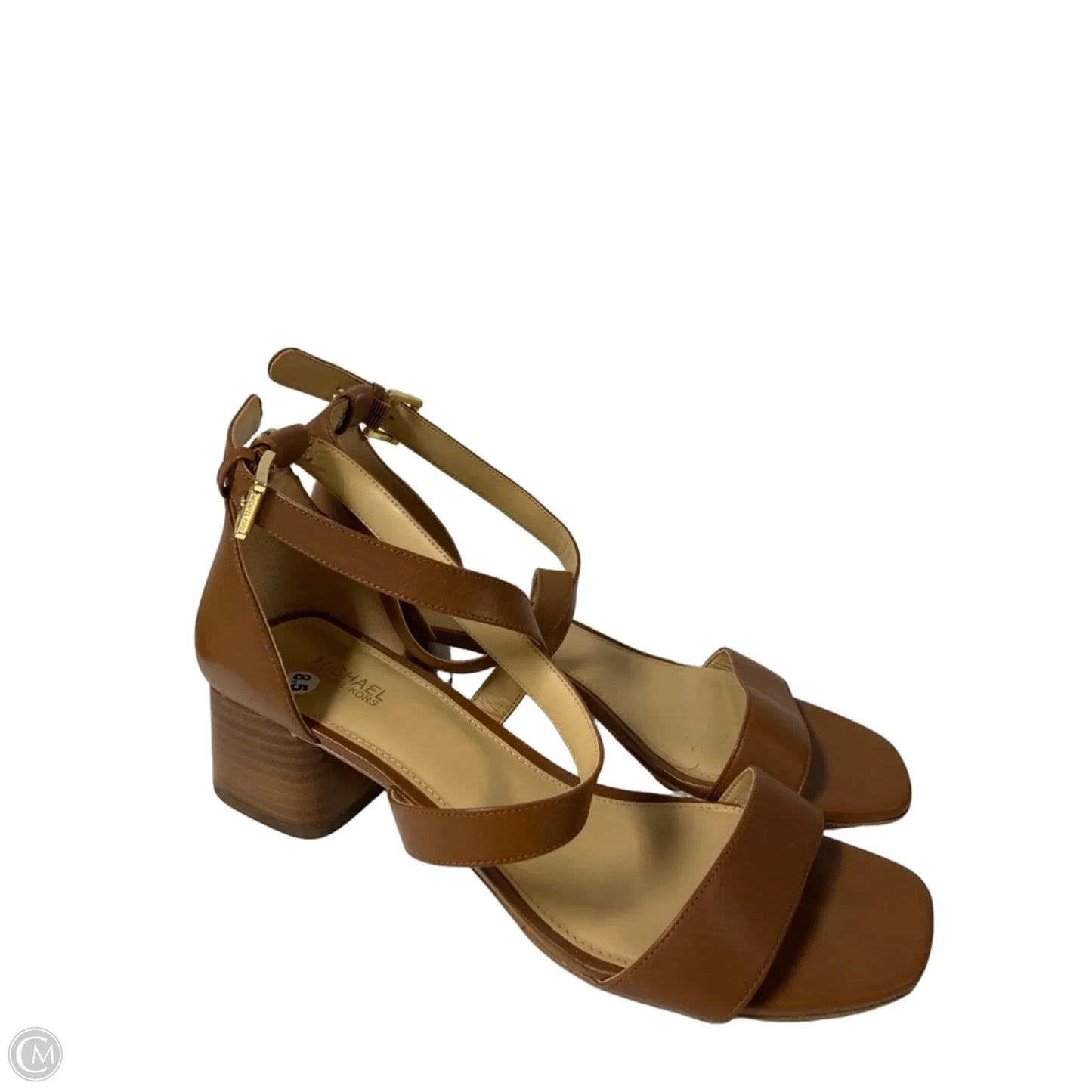Sandals Designer By Michael Kors In Tan, Size: 8.5