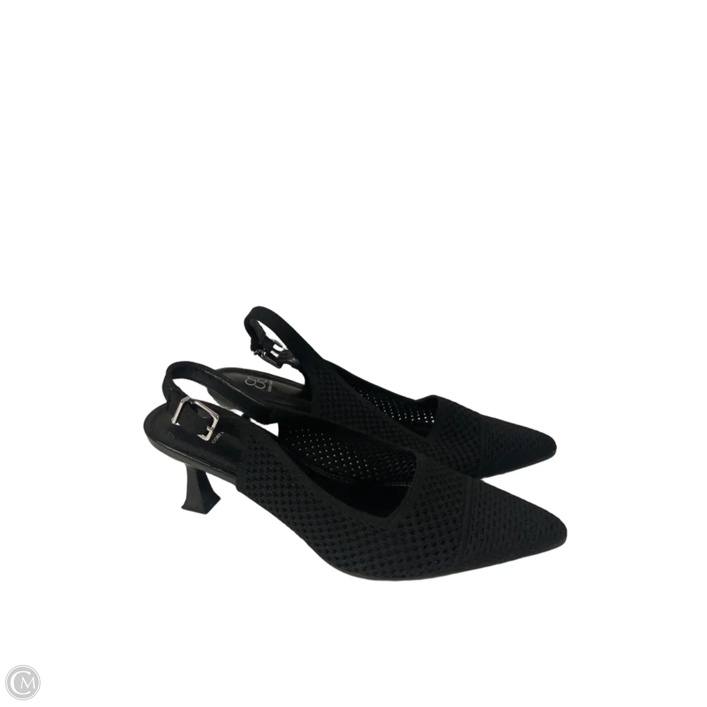 Shoes Heels Kitten By Clothes Mentor In Black, Size: 9