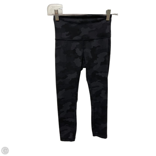 Athletic Leggings By Lululemon In Camouflage Print, Size: S