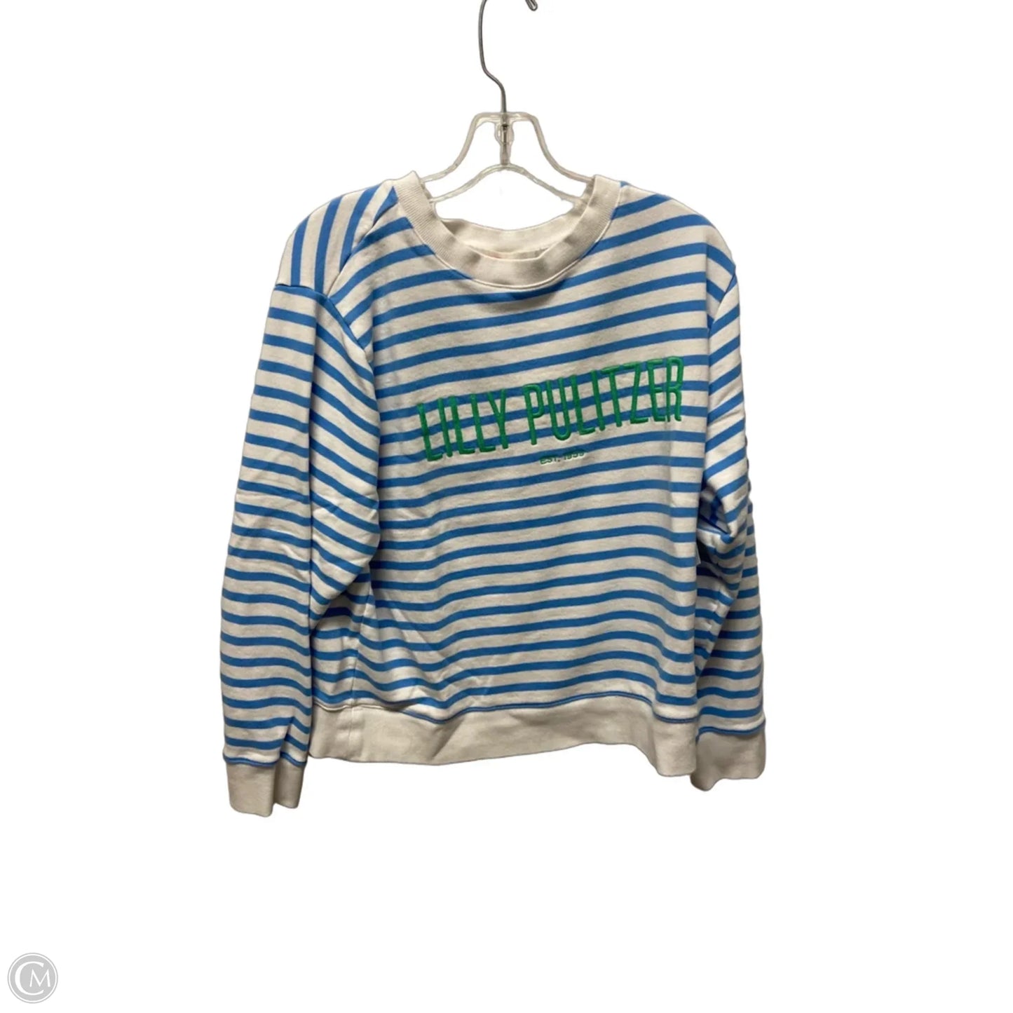Sweater Designer By Lilly Pulitzer In Striped Pattern, Size: M