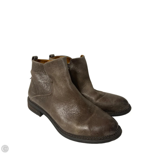 Boots Ankle Heels By Franco Sarto In Grey, Size: 6