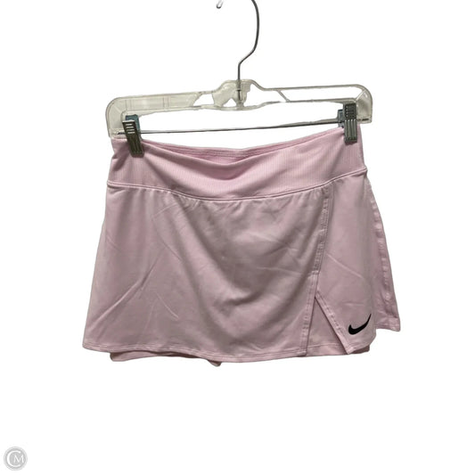 Athletic Skort By Nike In Pink, Size: Sp
