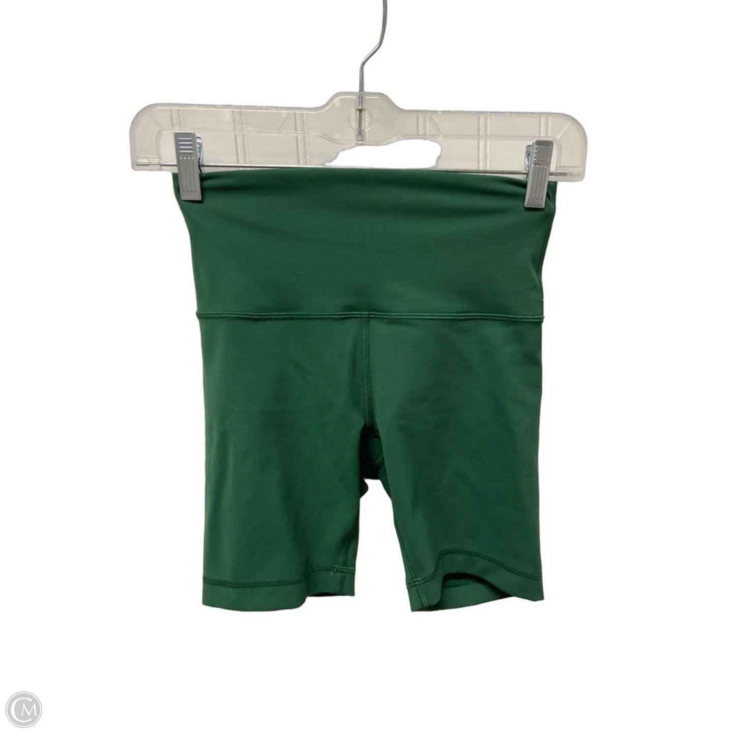 Athletic Shorts By Lululemon In Green, Size: S
