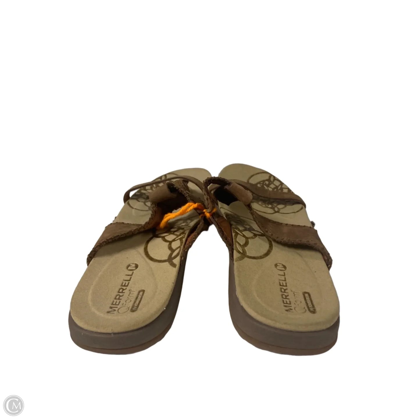 Sandals Flats By Merrell In Brown, Size: 8