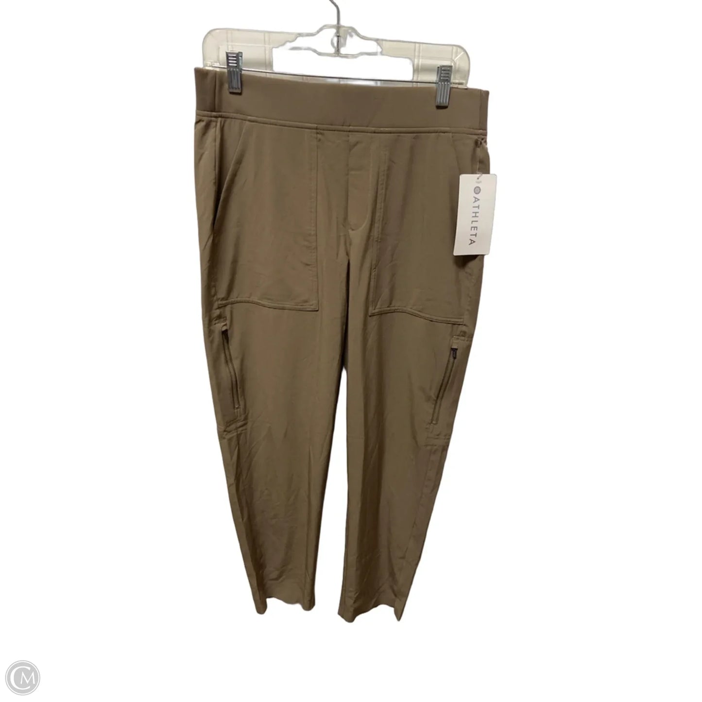 Athletic Pants By Athleta In Taupe, Size: M