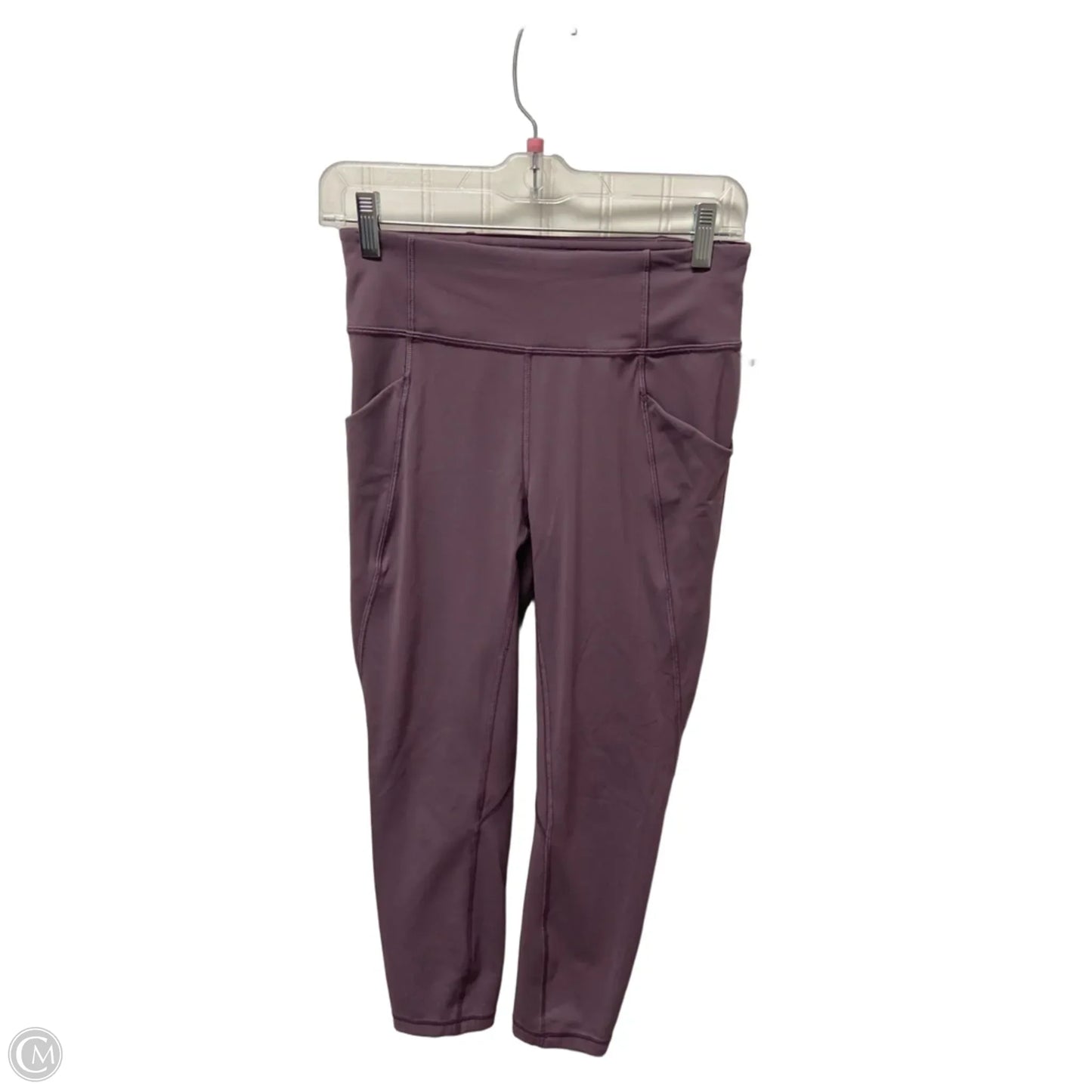 Athletic Leggings By Lululemon In Purple, Size: S