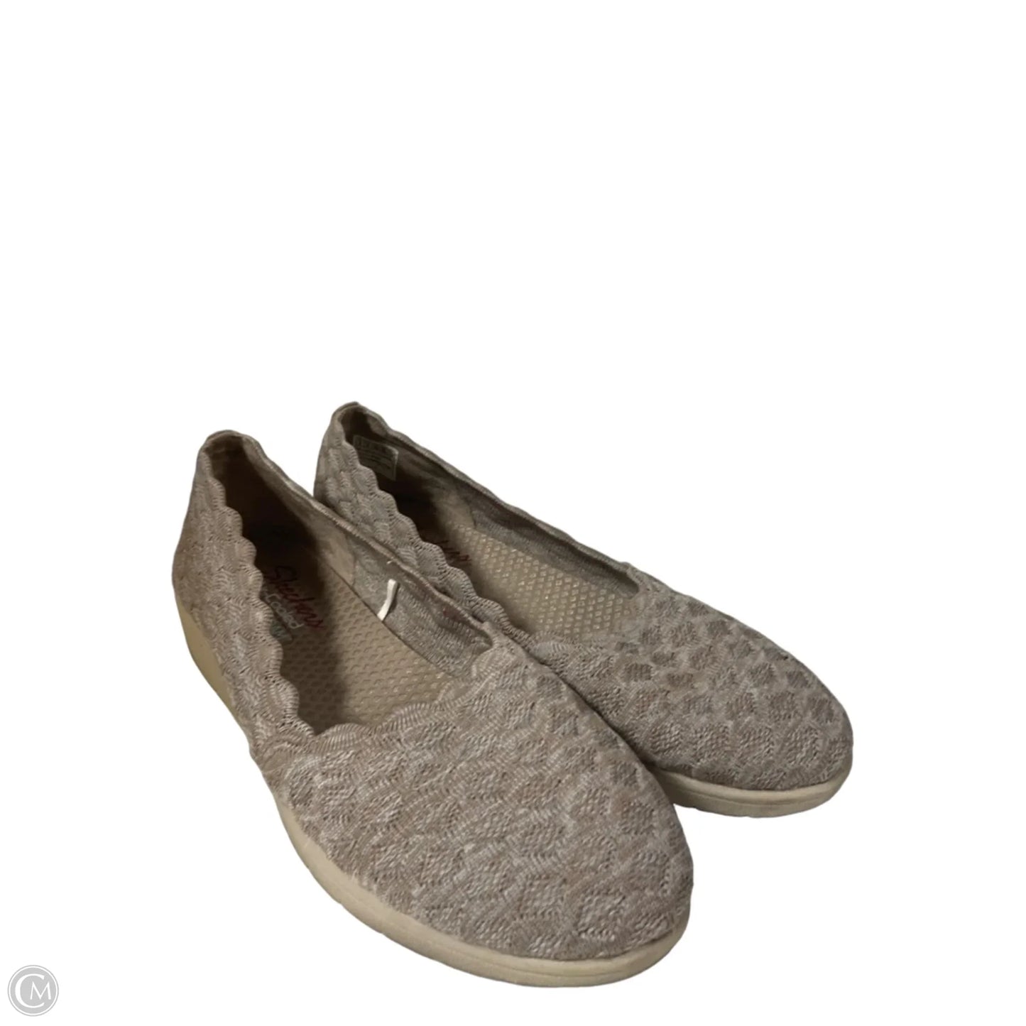 Shoes Flats By Skechers In Taupe, Size: 9