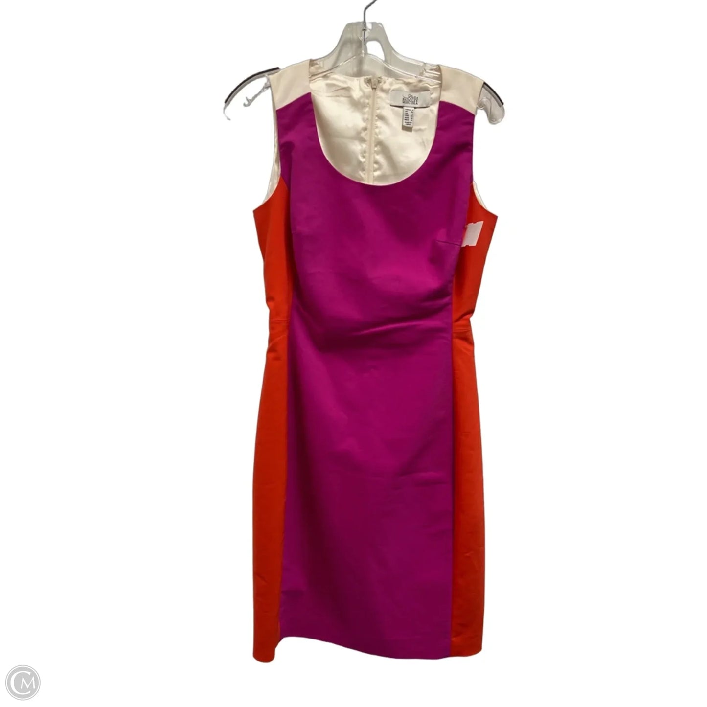 Dress Work By Badgley Mischka In Purple & Silver, Size: S