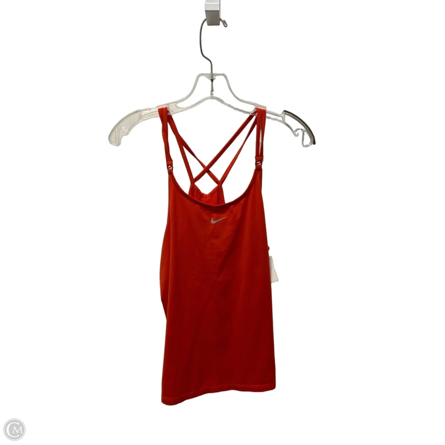 Athletic Tank Top By Nike In Red, Size: M
