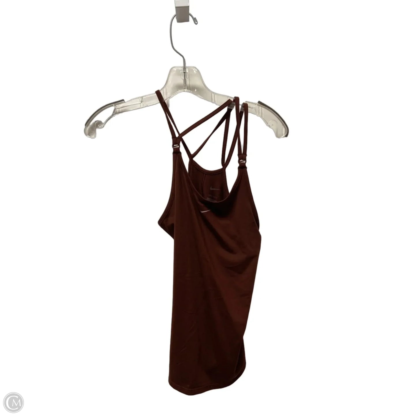 Athletic Tank Top By Nike In Brown, Size: Sp