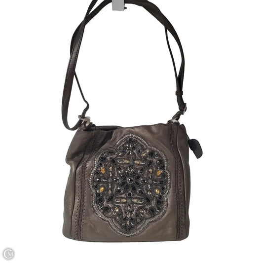 Handbag Leather By Brighton, Size: Medium