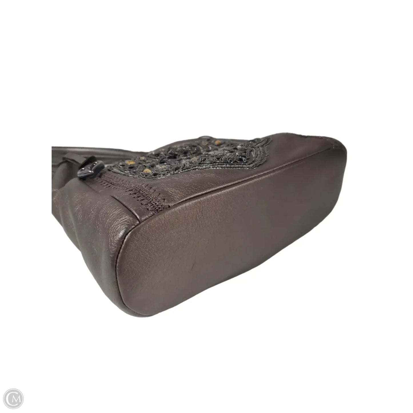 Handbag Leather By Brighton, Size: Medium