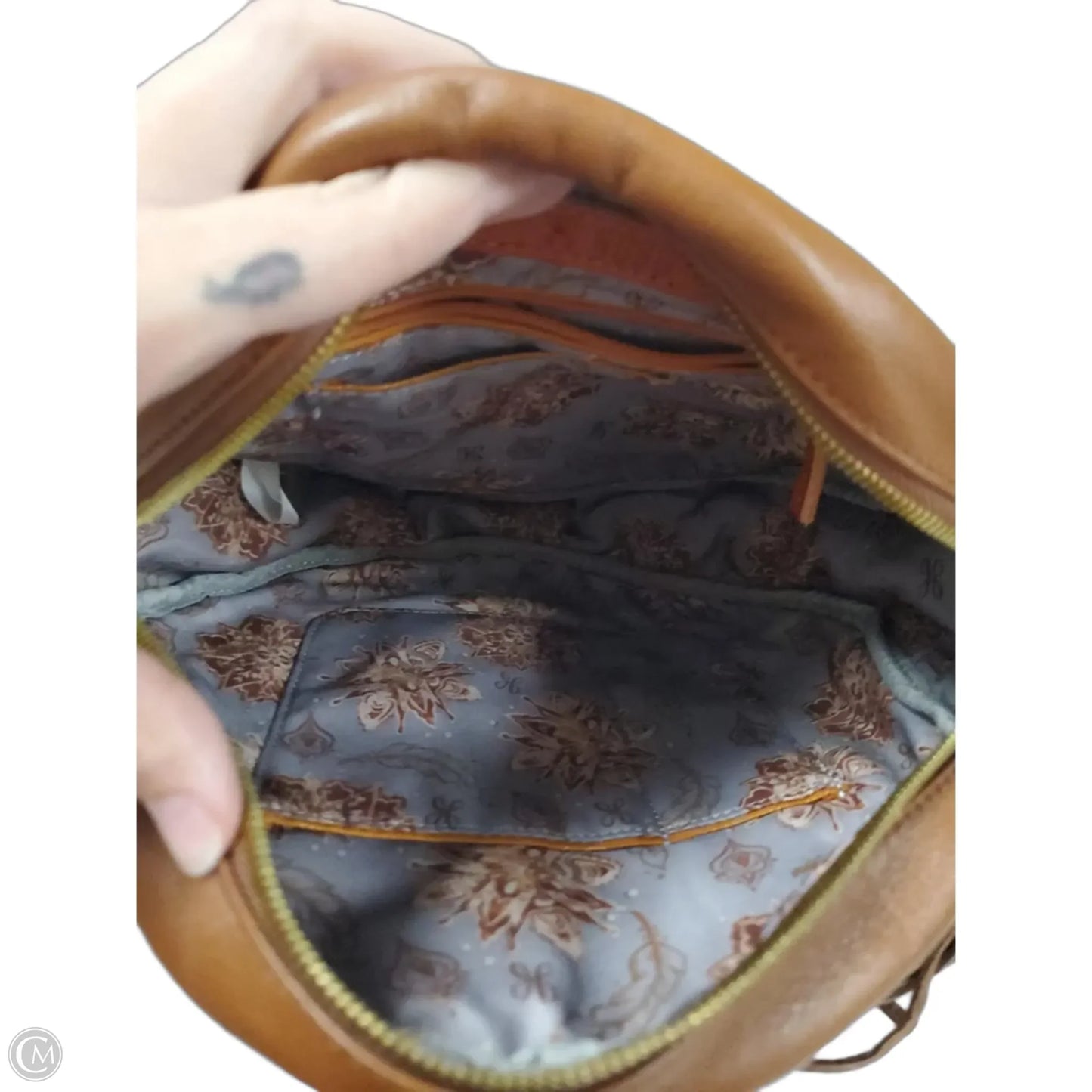 Crossbody Leather By Hobo Intl, Size: Medium