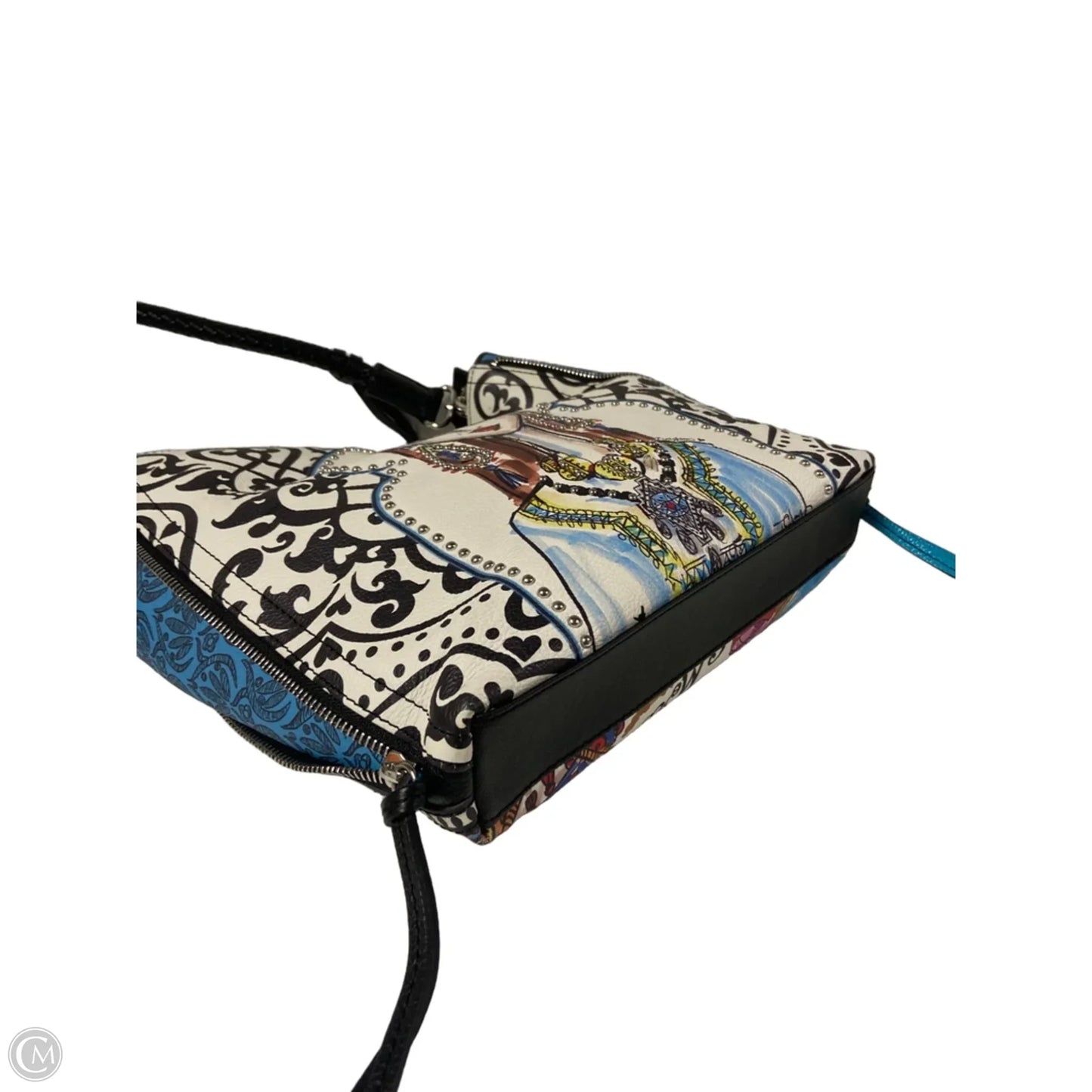 Handbag Leather By Brighton, Size: Medium