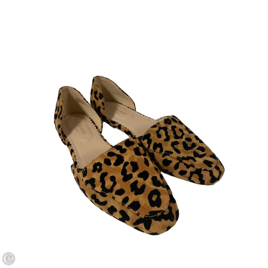 Sandals Flats By Isaac Mizrahi In Animal Print, Size: 7.5