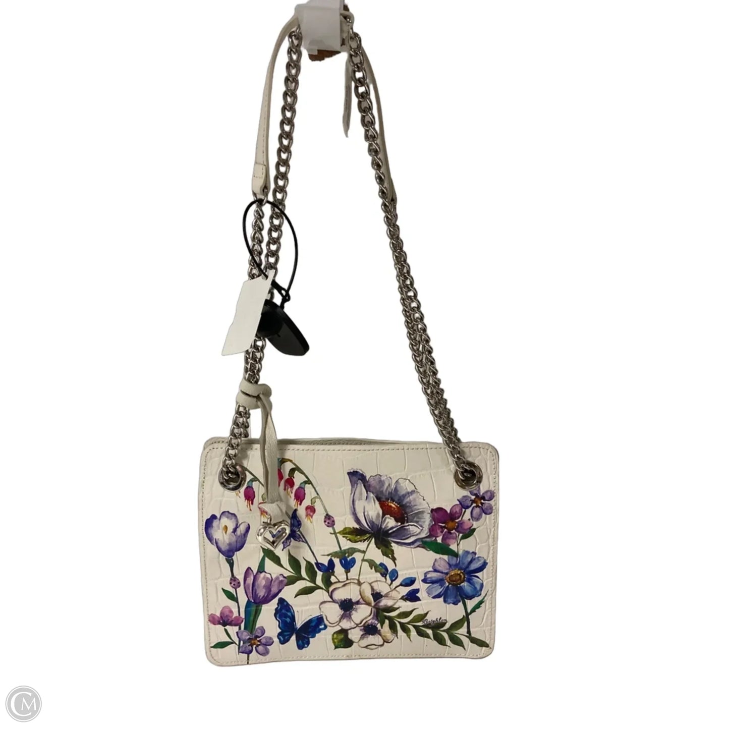 Handbag Leather By Brighton, Size: Small