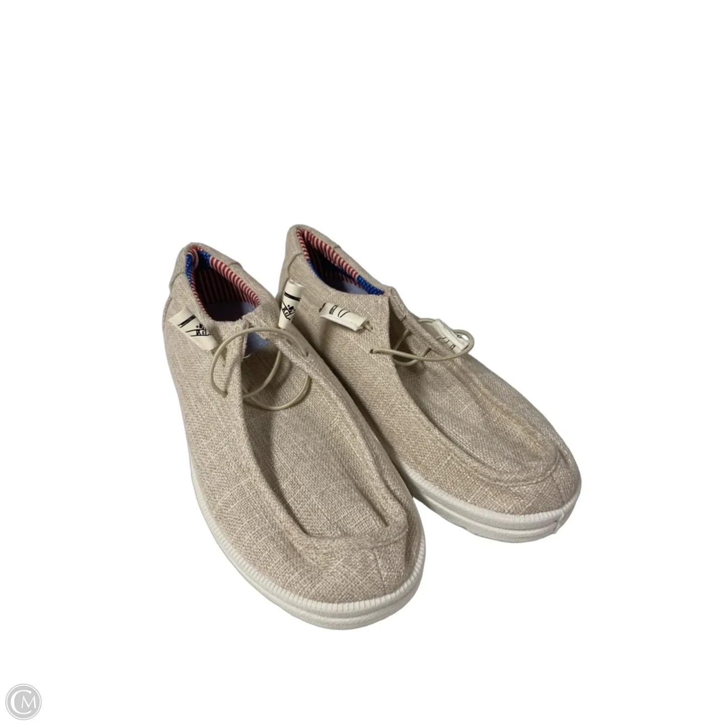 Shoes Flats By Clothes Mentor In Beige, Size: 9