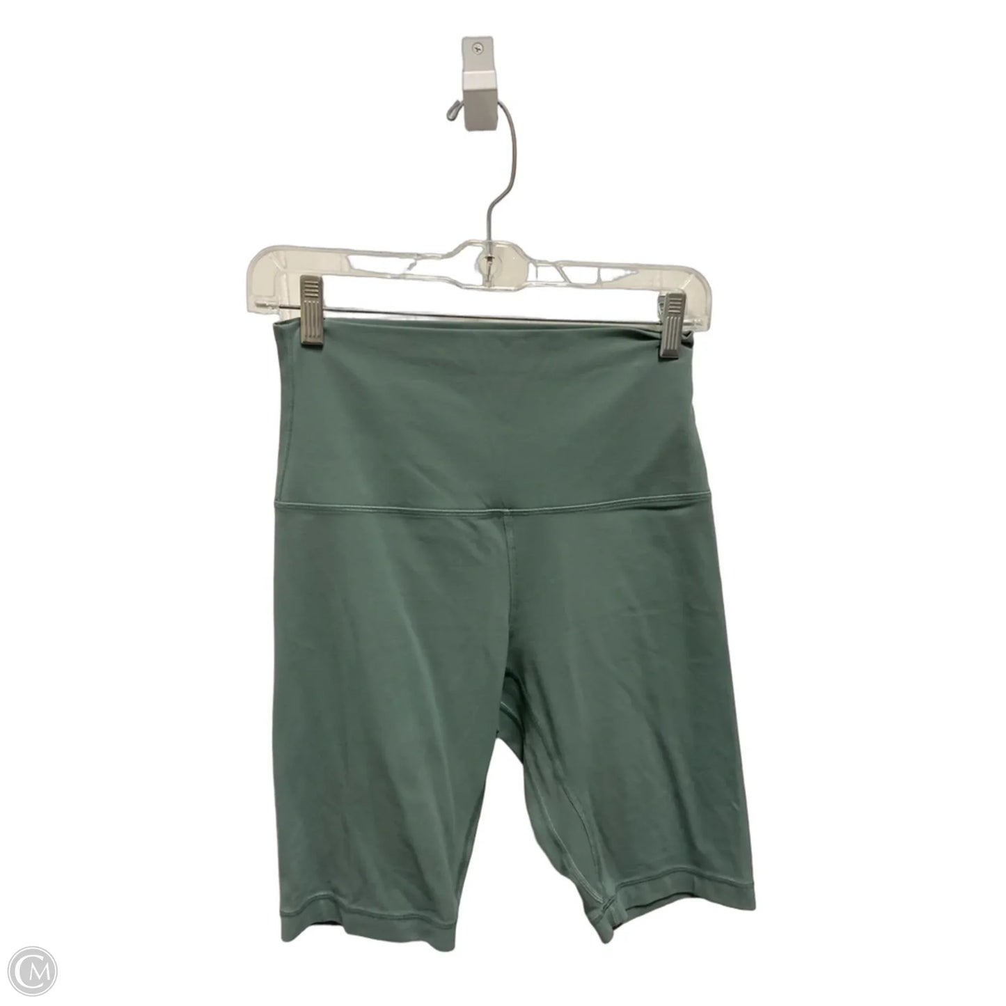 Athletic Shorts By Lululemon In Green, Size: M