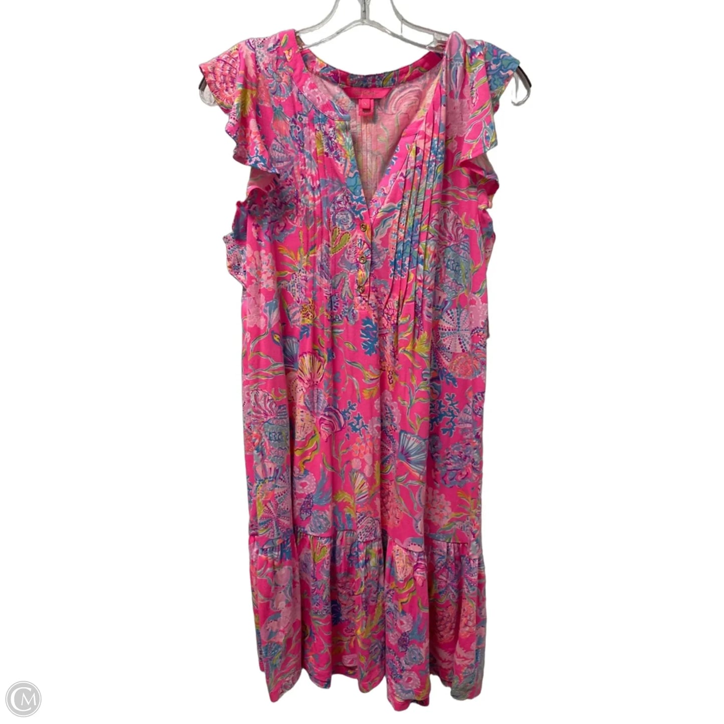 Dress Designer By Lilly Pulitzer In Pink, Size: M