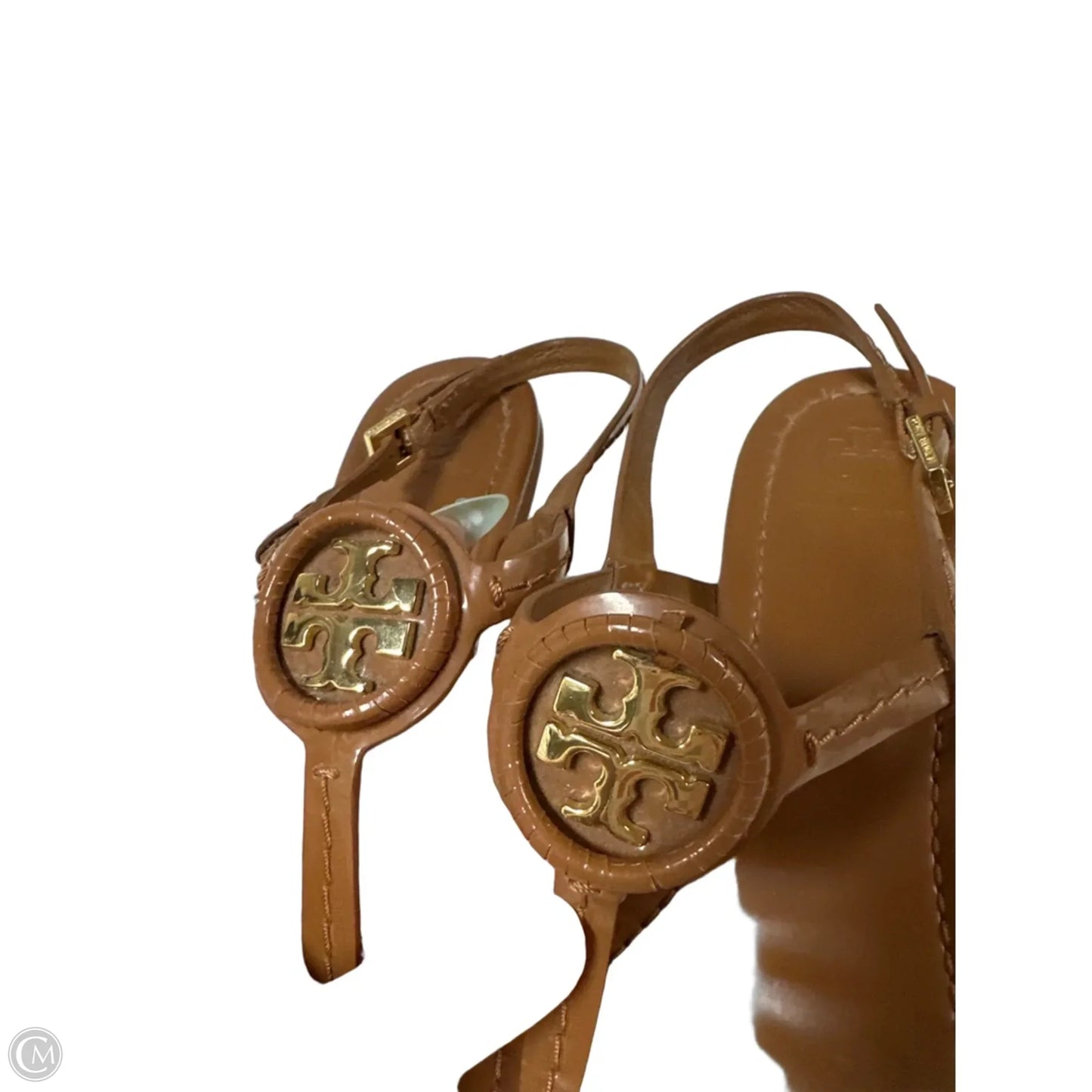 Sandals Designer By Tory Burch In Tan, Size: 7.5