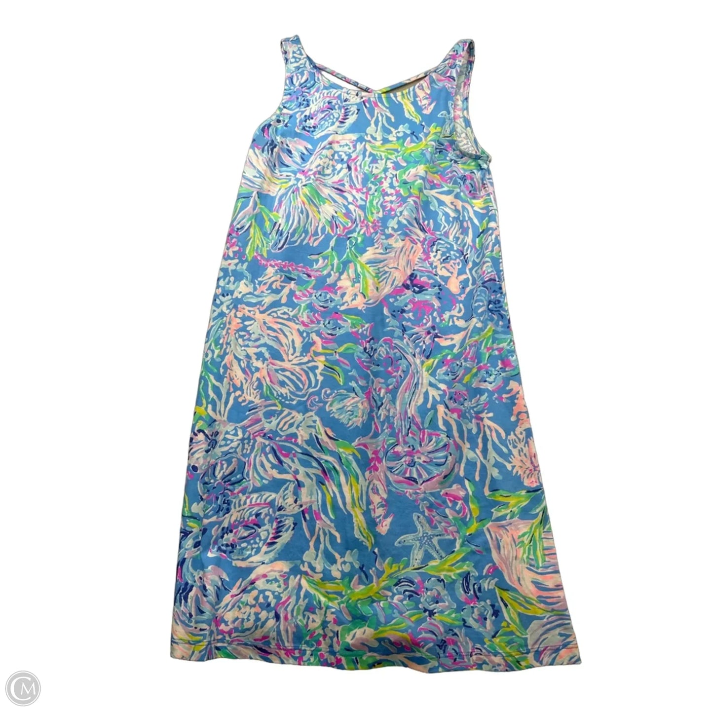 Dress Designer By Lilly Pulitzer In Blue, Size: Xs
