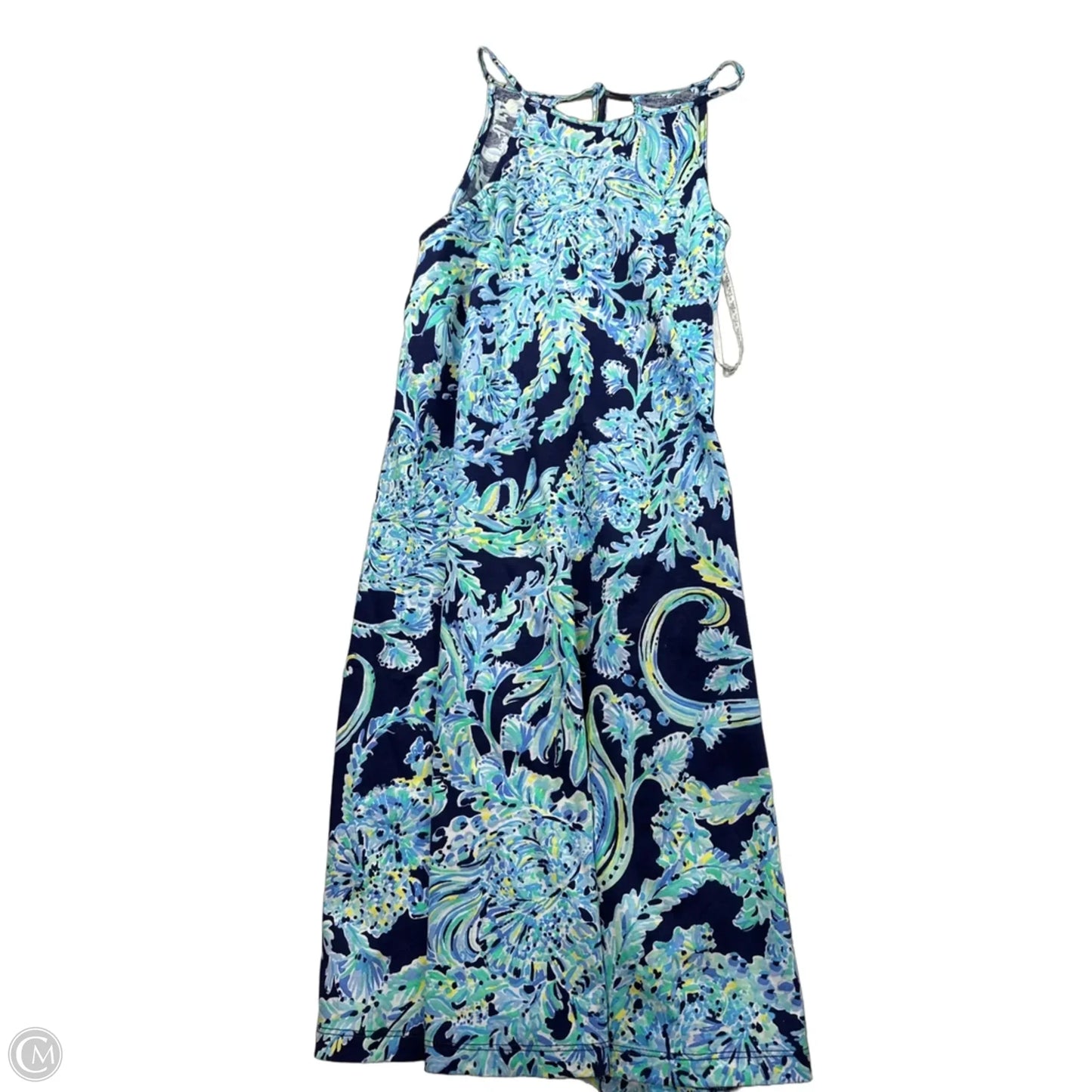 Dress Designer By Lilly Pulitzer In Blue & Yellow, Size: Xs