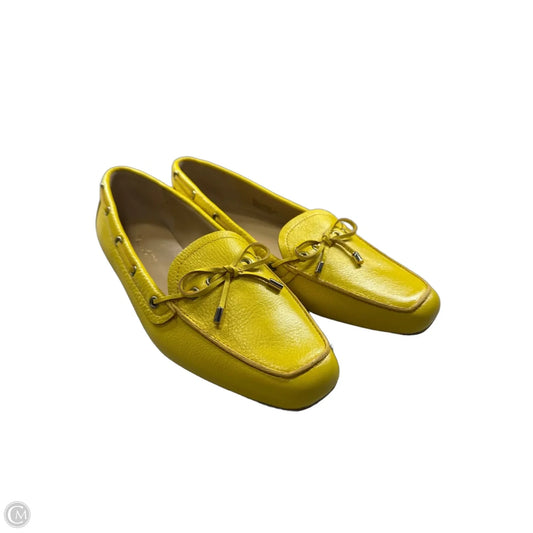 Shoes Flats By Talbots In Yellow, Size: 9