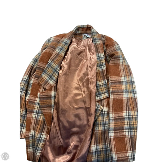 Coat Other By Andree By Unit In Plaid Pattern, Size: S