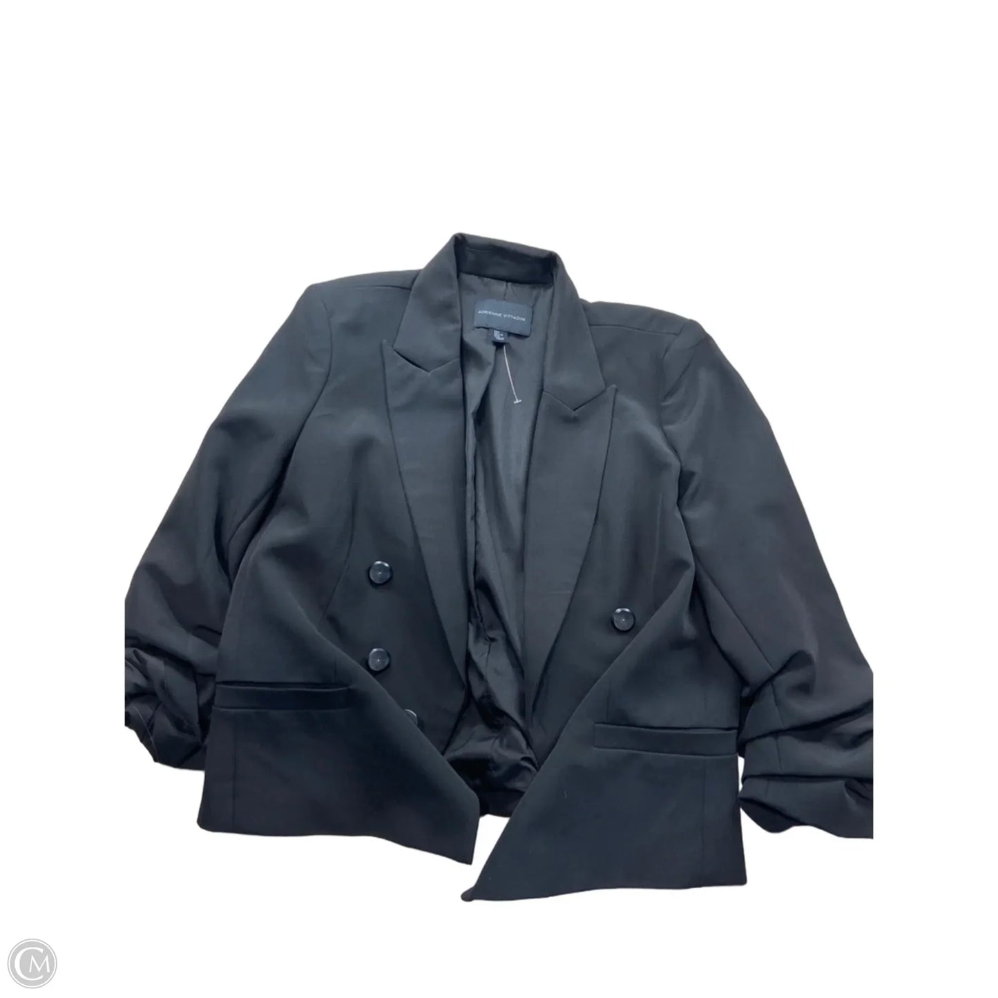 Blazer By Adrienne Vittadini In Black, Size: L