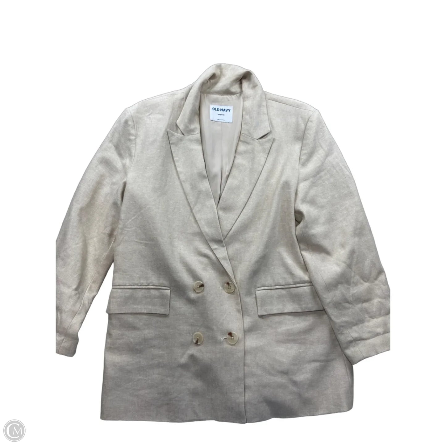 Blazer By Old Navy In Beige, Size: Mp