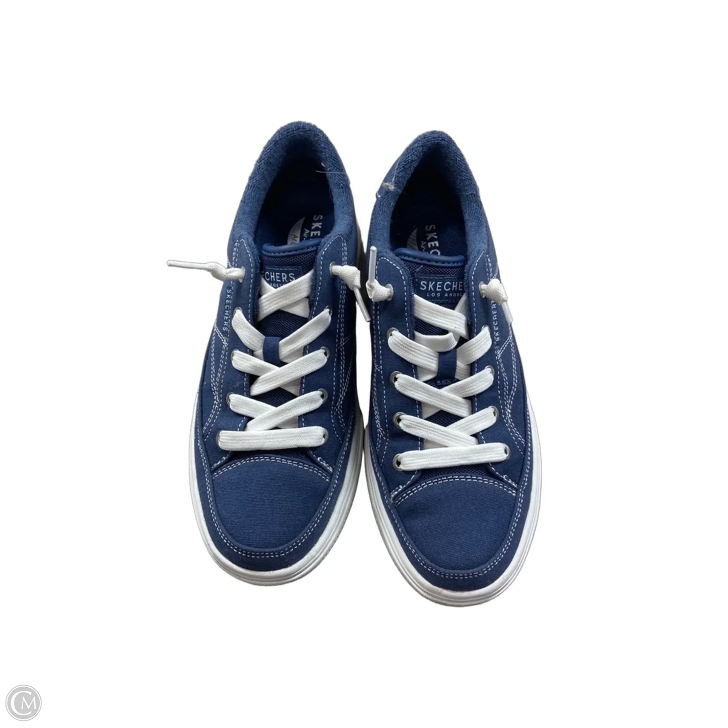 Shoes Sneakers By Skechers In Blue, Size: 8