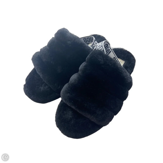 Sandals Designer By Ugg In Black, Size: 6