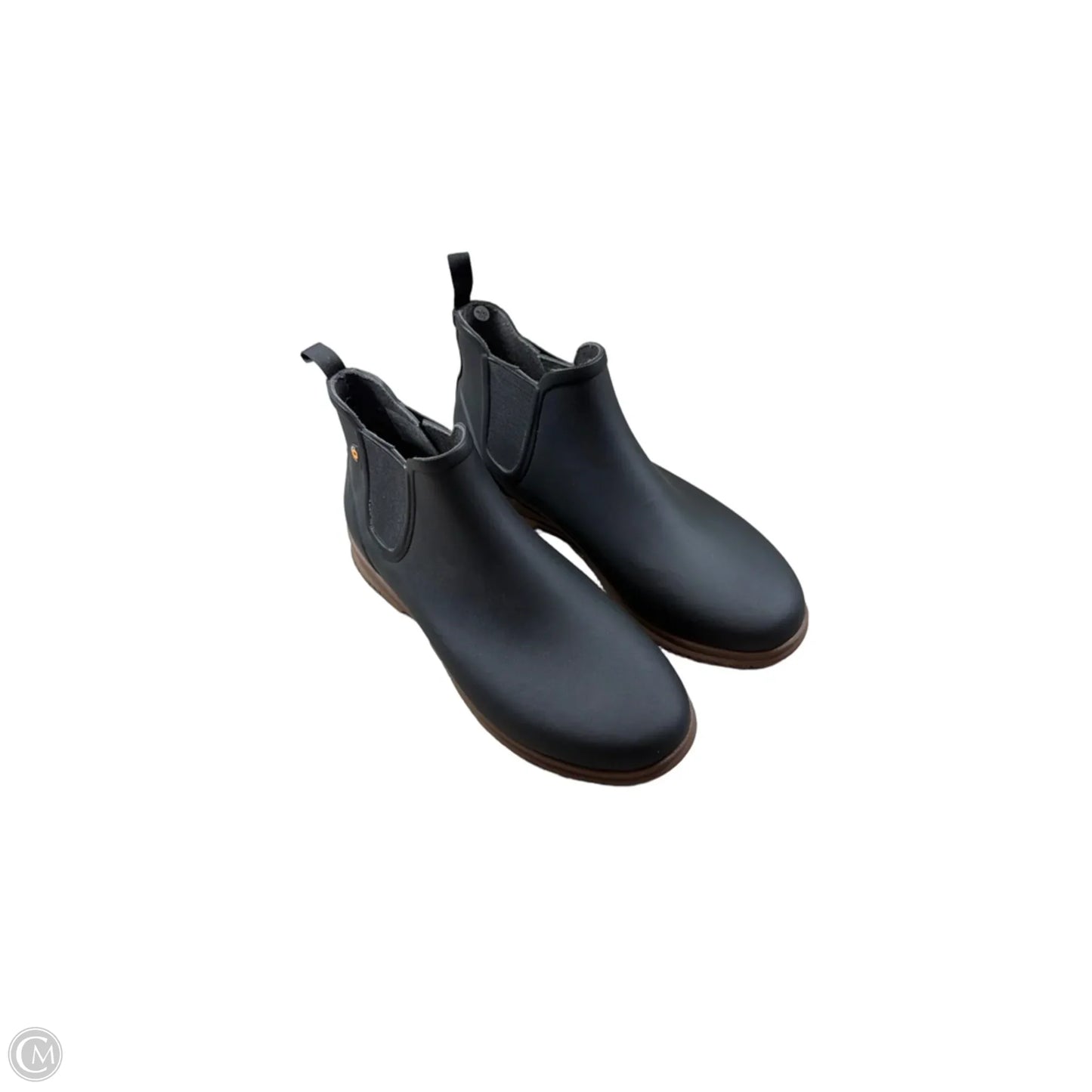 Boots Ankle Flats By Bogs In Grey, Size: 8