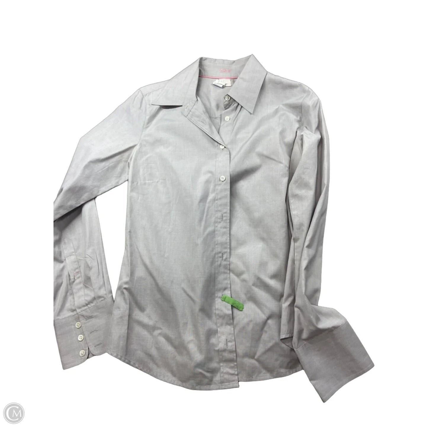 Top Long Sleeve Basic By J. Crew In Grey, Size: S