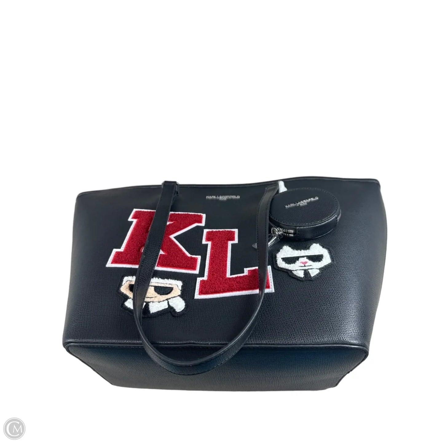 Tote Designer By Karl Lagerfeld, Size: Large
