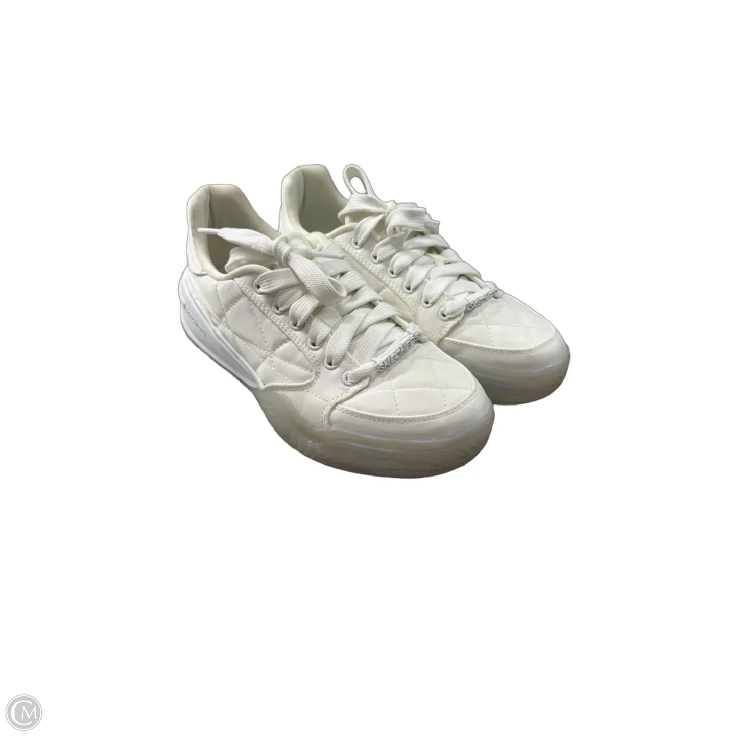 Shoes Sneakers By Skechers In White, Size: 7