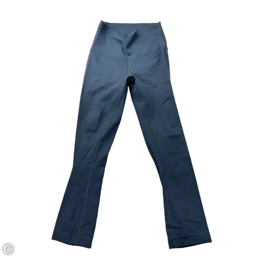 Athletic Leggings By Lululemon In Grey, Size: Xs