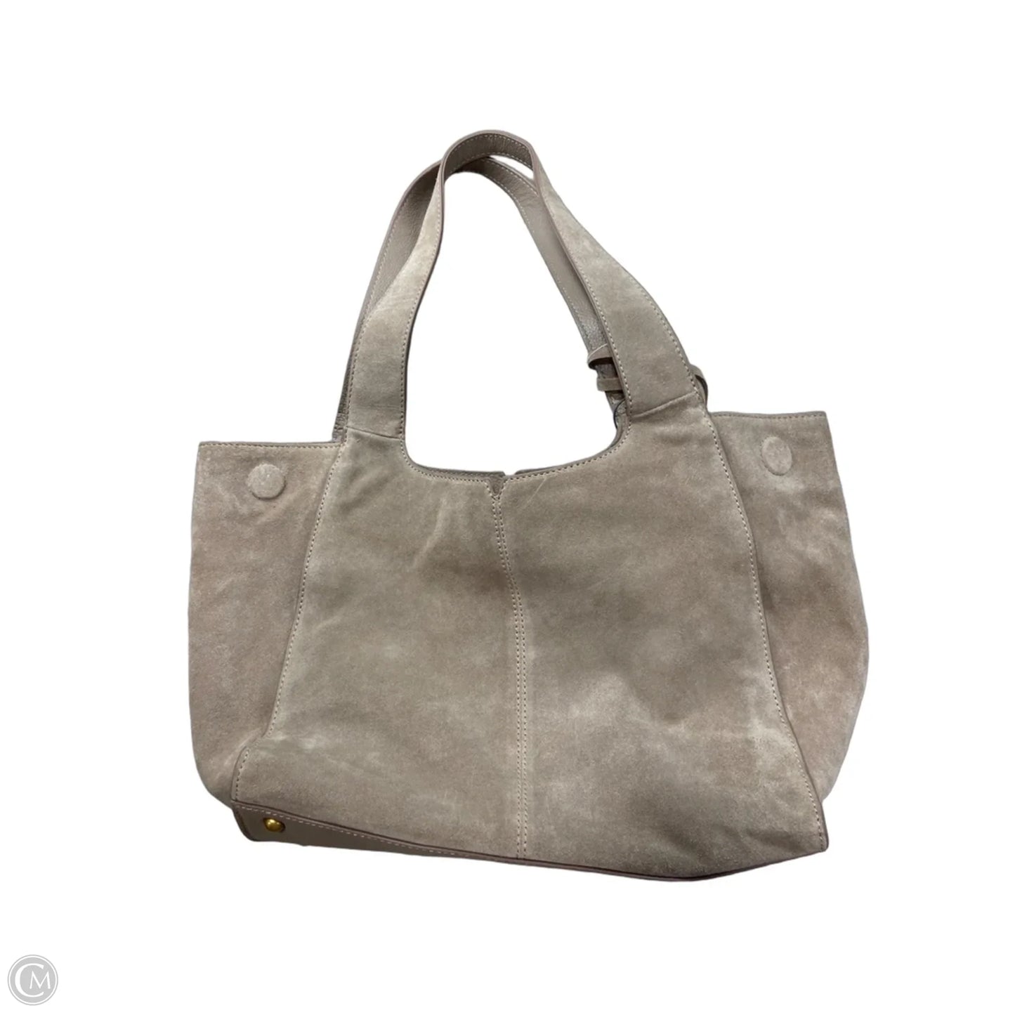 Handbag Leather By Vince Camuto, Size: Large