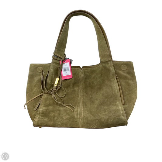 Handbag Leather By Vince Camuto, Size: Large
