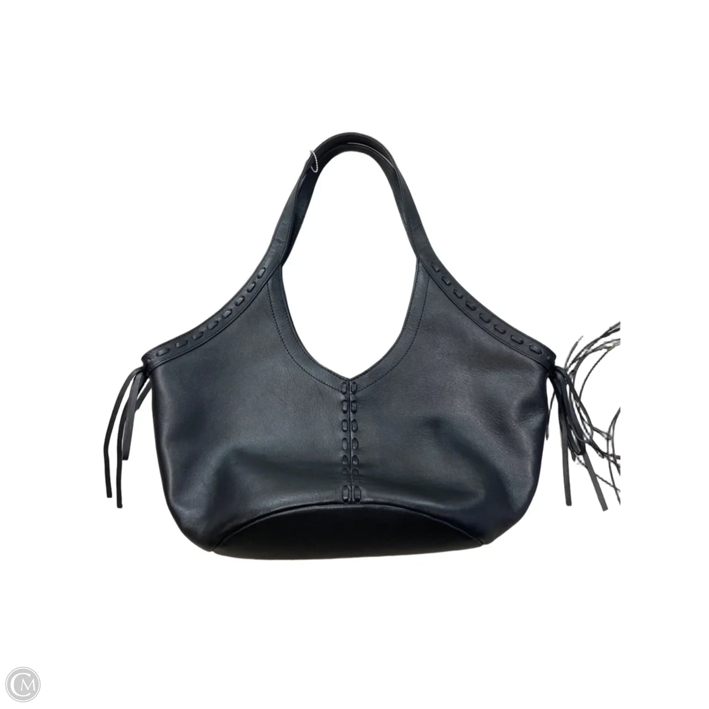 Handbag Leather By Vince Camuto, Size: Large