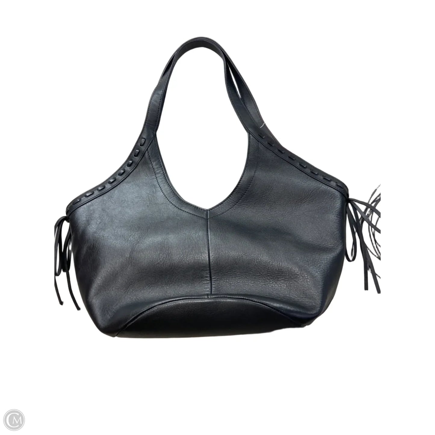 Handbag Leather By Vince Camuto, Size: Large