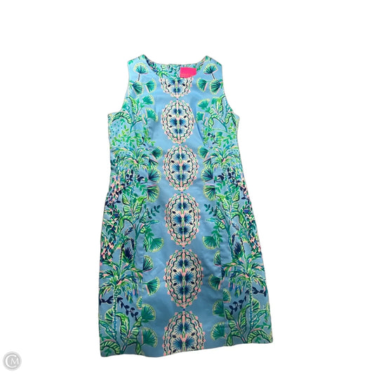 Dress Designer By Lilly Pulitzer In Blue & Green, Size: S