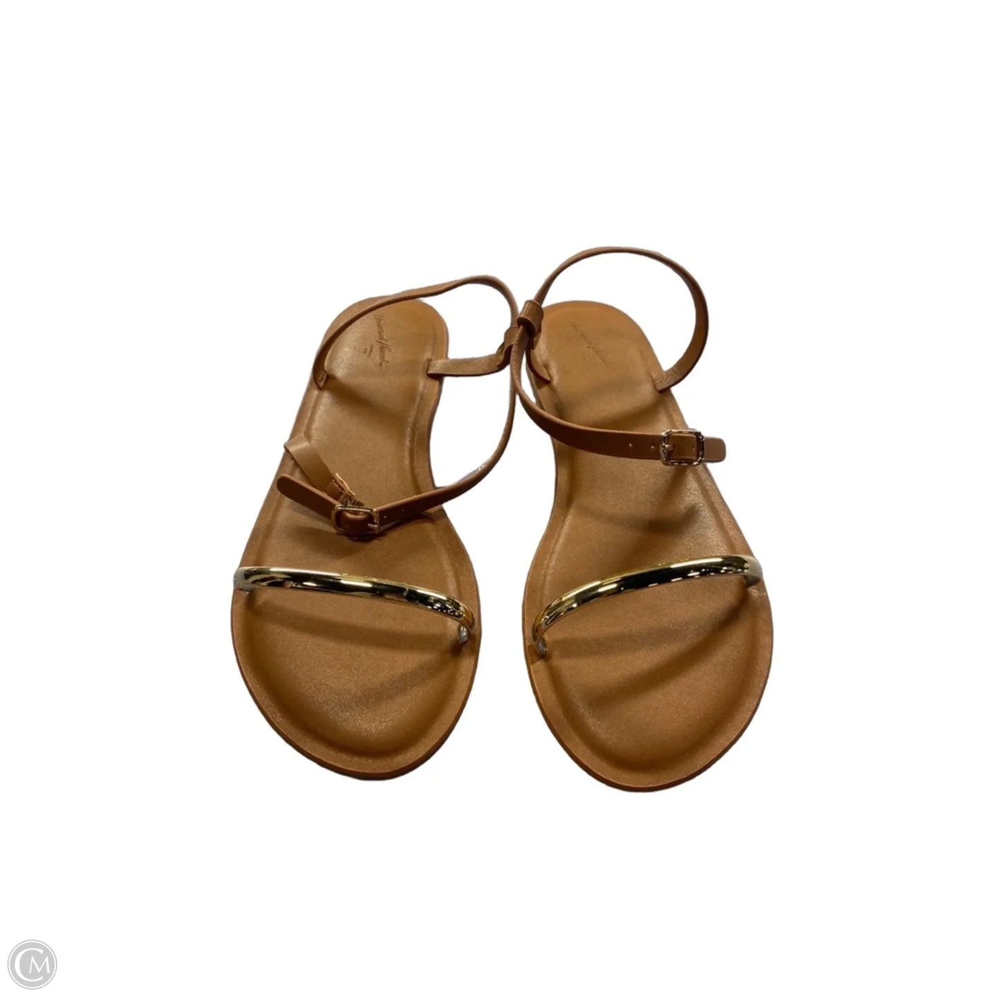 Sandals Flats By Universal Thread In Tan, Size: 7