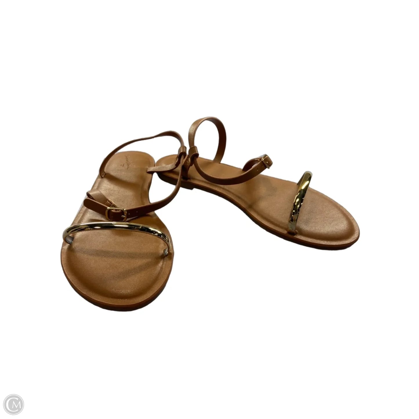 Sandals Flats By Universal Thread In Tan, Size: 7
