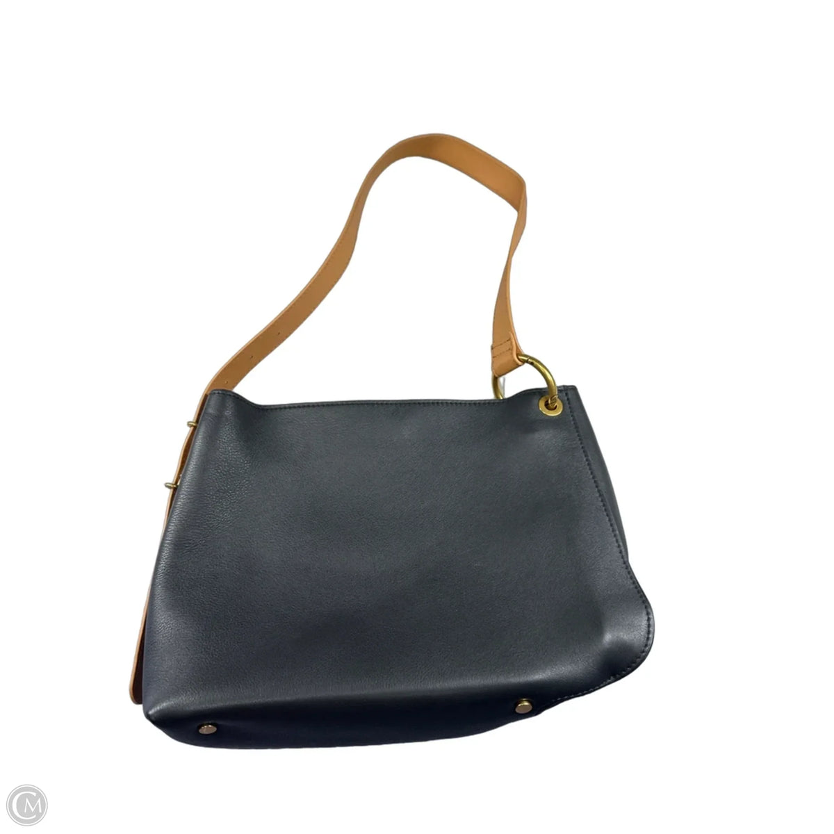 Handbag Leather By Hobo Intl, Size: Medium
