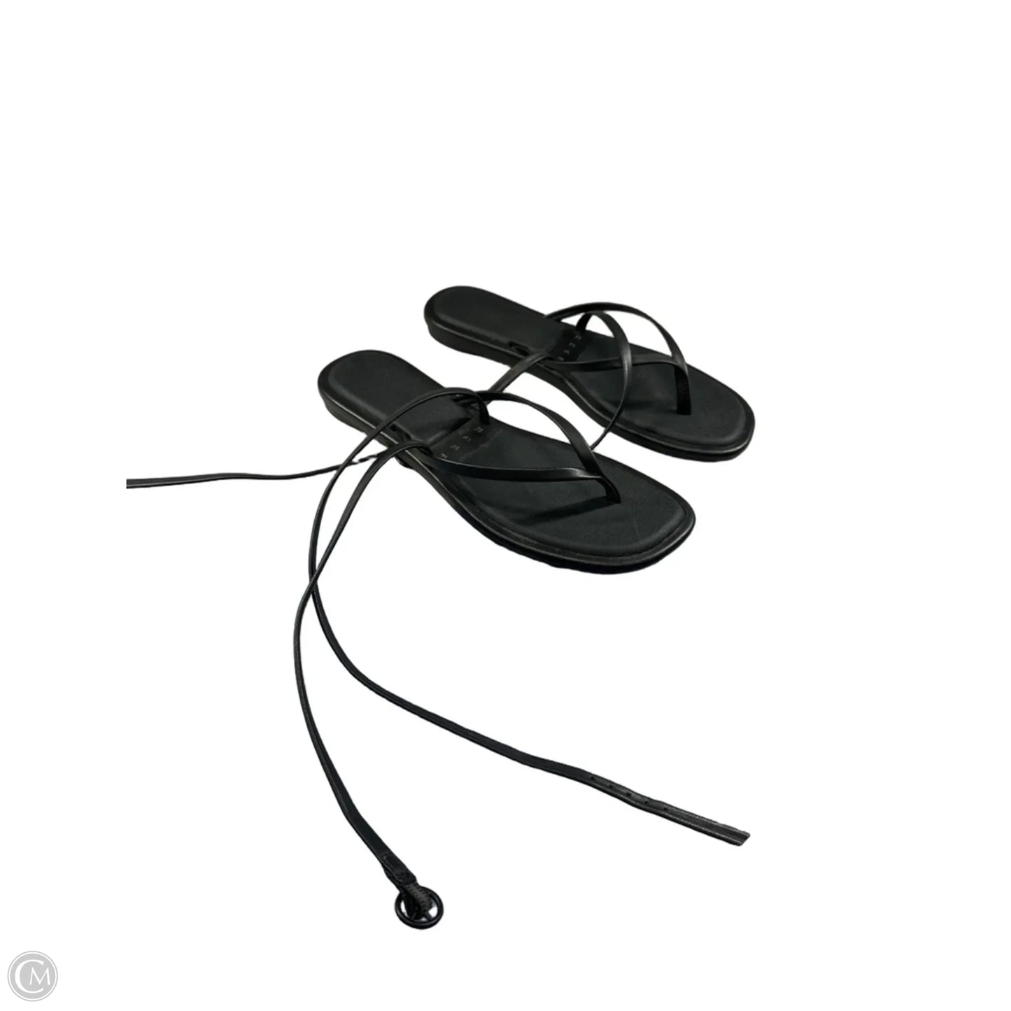 Sandals Flats By Reef In Black, Size: 8